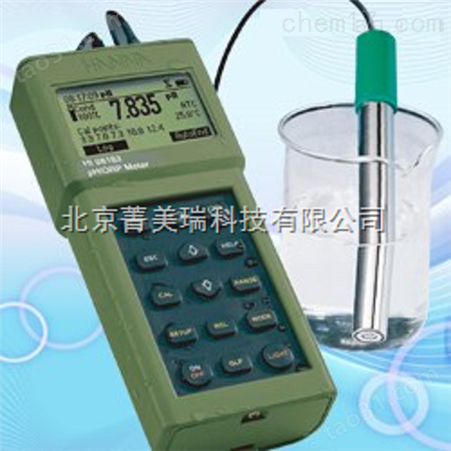 便携式防水PH/MV/温度测定仪