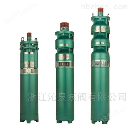 沁泉  QS型充水湿式潜水电泵