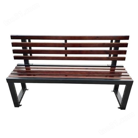 扬州广场成品休闲坐凳 物业居民休闲长条板凳椅加工定做