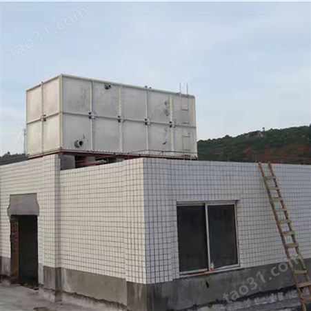 新乡玻璃钢水箱 人防水箱 SMC水箱厂家 方形蓄水池 组合式水箱 润隆支持定制