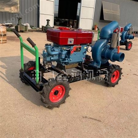 农田灌溉柴油机混流泵10寸柴油机水泵 8寸鱼塘柴油抽水泵