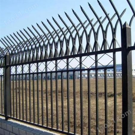 铁围墙护栏小区锌钢铁艺铝合金围栏农村庭院栅栏栏杆户外