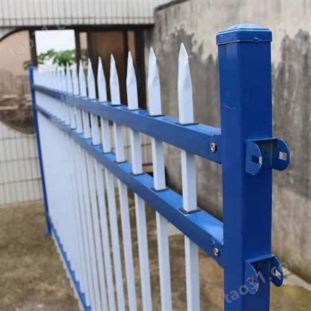 铁围墙护栏小区锌钢铁艺铝合金围栏农村庭院栅栏栏杆户外