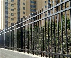 小区围墙锌钢护栏别墅庭院隔离防护栅栏工厂厂区铝合金铁艺护栏网