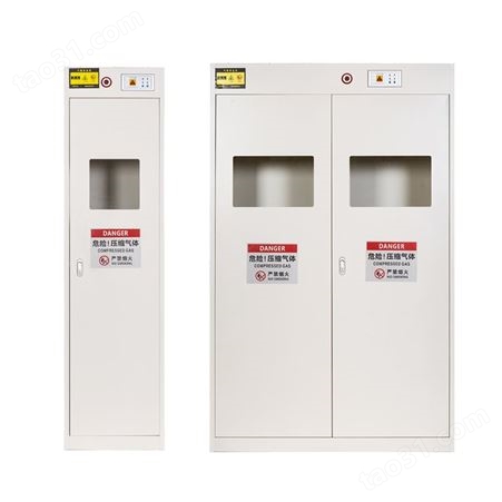 实验室气瓶柜 化学品安全通风柜 危险气体储存柜