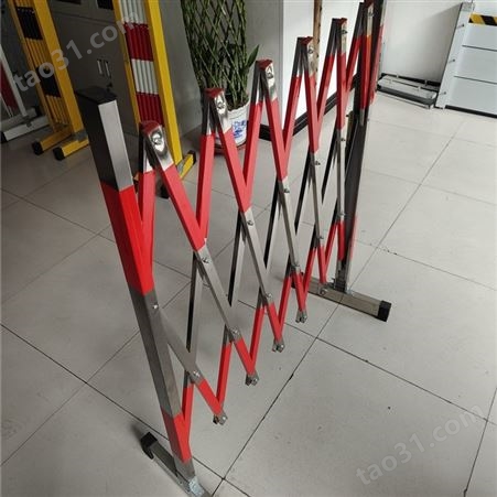 智科供应不锈钢伸缩围栏 防护栏 2-10米不锈钢片式移动护栏