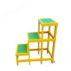 绝缘三层凳 踏步凳玻璃钢绝缘高低凳电工梯凳 JYD 智科绝缘凳