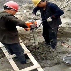 建筑管桩清理泥土机手扶式掏桩泥便利  手扶掏桩孔机便捷的清土设备