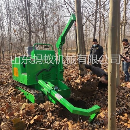 出售步履液压挖树机 林场种植挖树机  链条式果园移树机