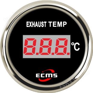 仪创 ECMS 800-00251 车用尾气温度表 汽车仪表0-800度