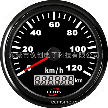 仪创 ECMS 900-00091 汽车改装仪表脉冲信号速度里程表，不含GPS现货厂家供应