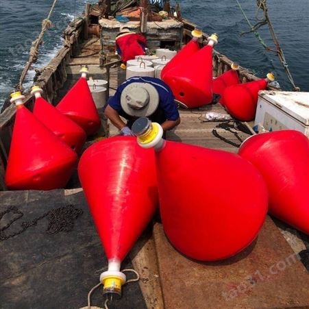 天蔚塑料海上景区潜水区域安全警示浮标 直径700*900警戒标