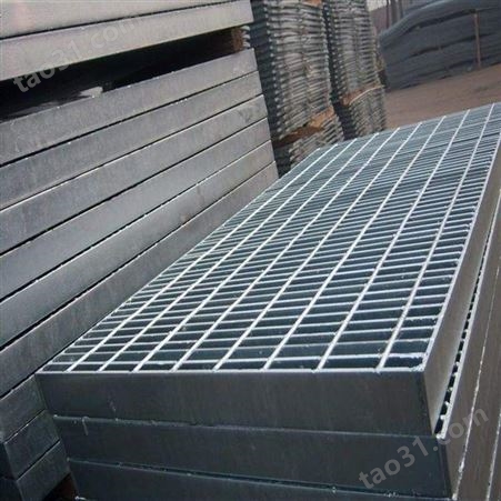 网格栅板厂家 镀锌盖板沟 楼梯踏步钢格板 304/30/100廊道平台