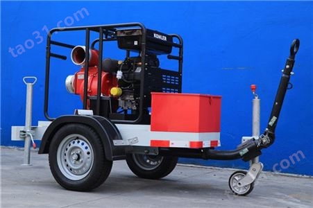 QX-6KT汽油泵 6寸牵引式水泵大流量水泵