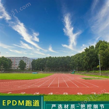 云南运动跑道价格 EPDM塑胶场地厂家 EPDM活动场地