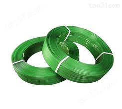 漳州PET塑钢带批发 光面塑钢带定制 绿色 塑钢打包带