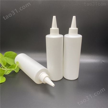 正德供应 乳白色尖嘴塑料瓶   塑料尖嘴瓶子 严格选材