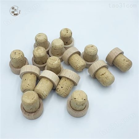 梅州陶瓷瓶软木塞 天然大小头木塞 陶瓷瓶木塞子定制