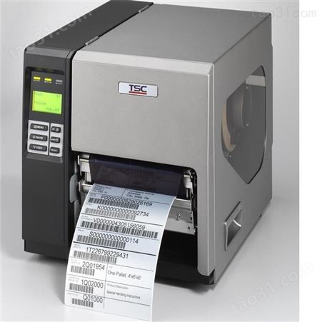 台半TSC 条码打印机TTP-2410M PRO 203DPI 摄像头标签打印