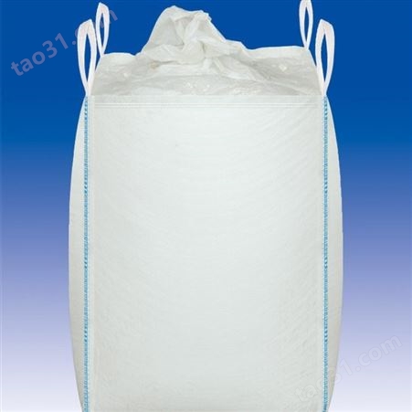 集装袋加厚吨包桥梁预压吨袋全新白色集装袋
