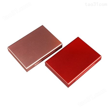 彩色铝卡盒生产厂_规格|97*71*16MM