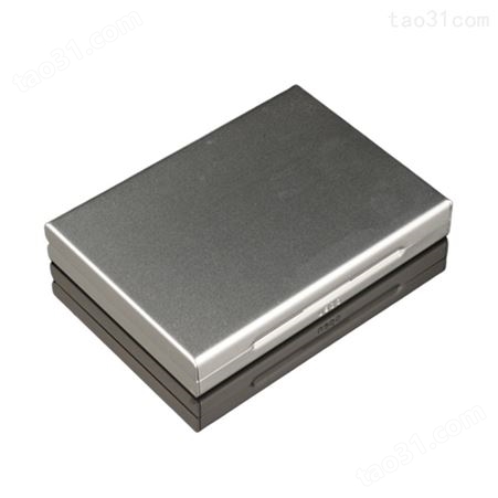 黑色铝卡盒订做_环保铝卡盒厂家_A03