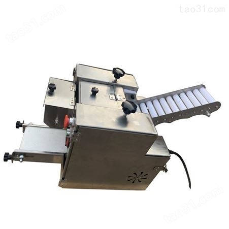 小型饺子皮机器 食堂用自动包子皮机擀皮机 仿手工饺子皮机