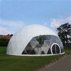 玻璃球篷房 户外露营透明pvc球形酒店帐篷  营地星空泡泡屋篷房定制