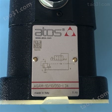 意大利ATOS先导式溢流阀AGAM-10/10/350/WG 现货