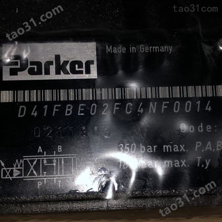 原装美国派克parker比例方向控制阀D41FBE02FC4NF00*现货