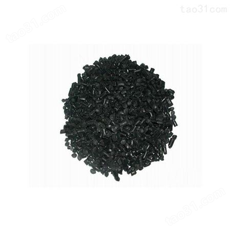 ABS原料黑色一级再生颗粒高韧性高流动ABS再生塑料颗粒