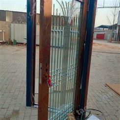 不锈钢玻璃感应门 不锈钢防火玻璃门 千诺 不锈钢玻璃门防水玻璃门 来图供应