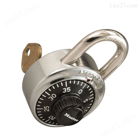 玛斯特 Masterlock 密码锁 1525 储物柜锁 密室挂锁 酒店机械锁