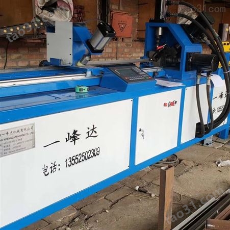角钢生产线  高速角钢法兰生产线  北京一峰达高速角铁法兰下料机厂家现货直销
