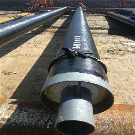 蒸汽埋地钢套钢保温管 玻璃棉保温弯管 支持定制全国施工