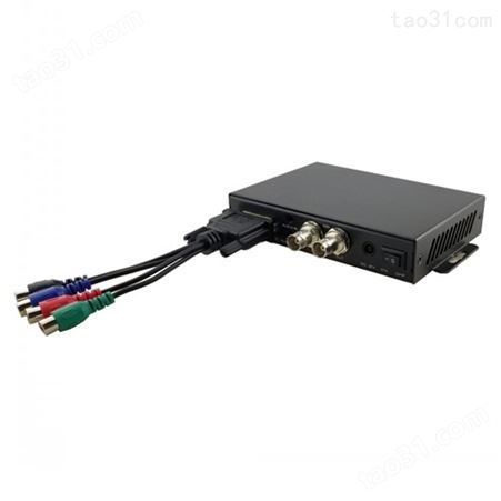 小鱼视频 高清视频转换器 SDI转HDMI/VGA/分量 /色差 /RGB  会议用