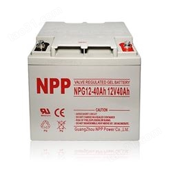 NPP蓄电池NP12-24 耐普蓄电池12V24AH 消防门禁 监控设备 应急电源