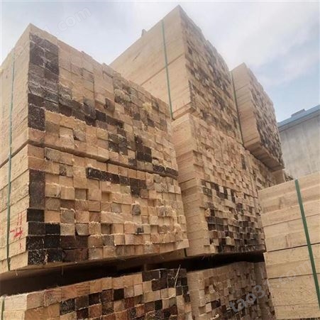 呈果木业铁杉建筑木方加工厂直发 杉木木方板 日照铁杉木方供应商