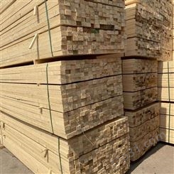 工地木方厂家批发 10*10白松建筑工地木方平价销售 呈果木业