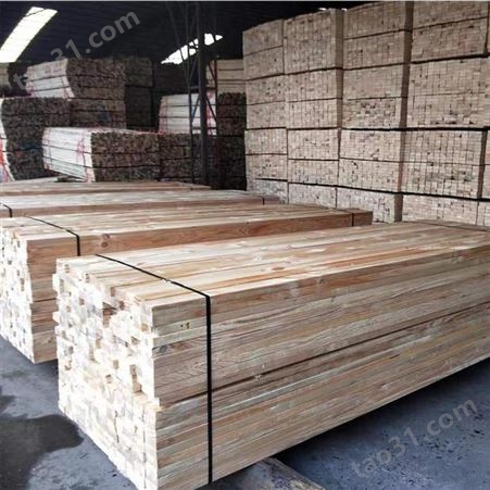 建筑木方料 呈果木业 铁杉建筑木方料厂家定制平价批发