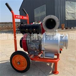 养殖排水抽水泵 柴油机6寸8寸自吸泵 泥浆排水泵机组
